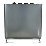 Heizöltank NAU Duplo 720 silber, Seitenansicht